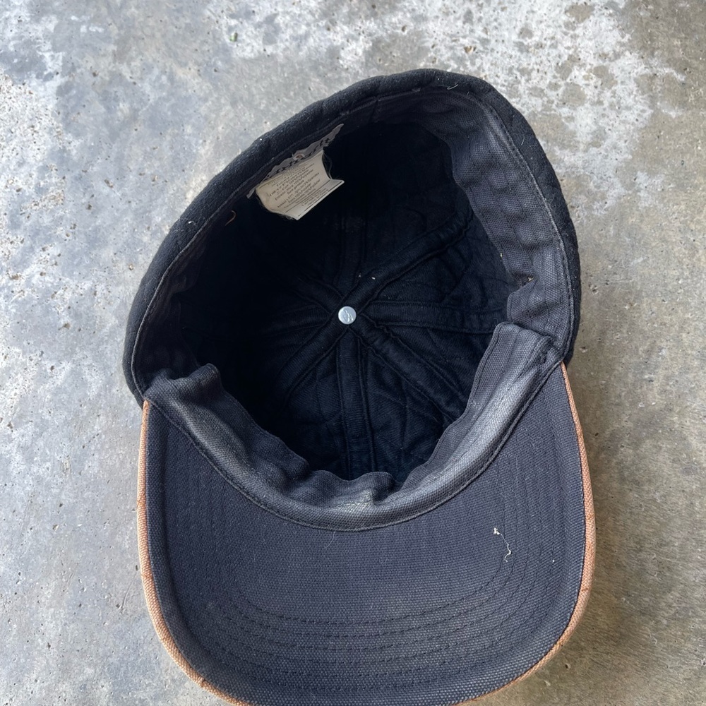 Vintage Carhartt Insulated Hat w/ Ear Flaps RN 14806 Men’s Size M/L Brown - Picture 4 of 5